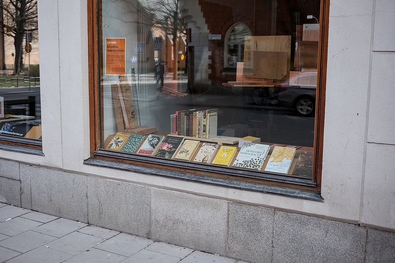 The Political Beekeeper's Library at Konstfrämjandet (2017). Photo: Erik Sjödin.