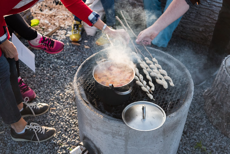 Fire Soup, sterngens Open Outdoor Kitchen. Photo: Erik Sjdin.